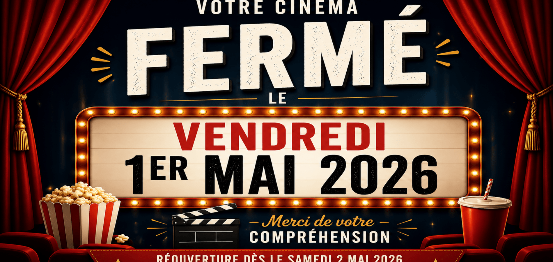 actualité fermeture 1er mai